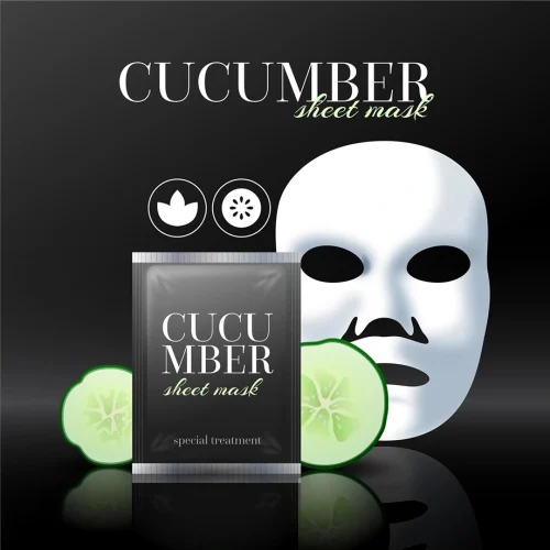 Cucumber Sheet Mask for Oily Skin