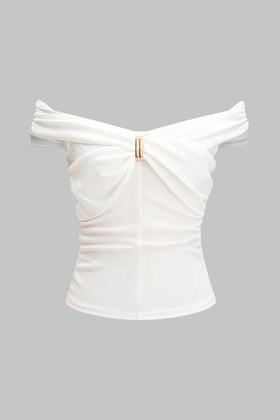 FashionSierra Round Neck Short-Sleeved Top